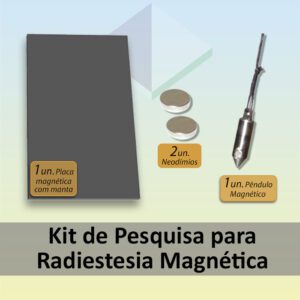 Kit de Pesquisa para Radiestesia Magnética