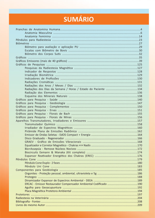 Livro Manual de Radiestesia