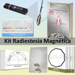Kit Radiestesia Magnetica